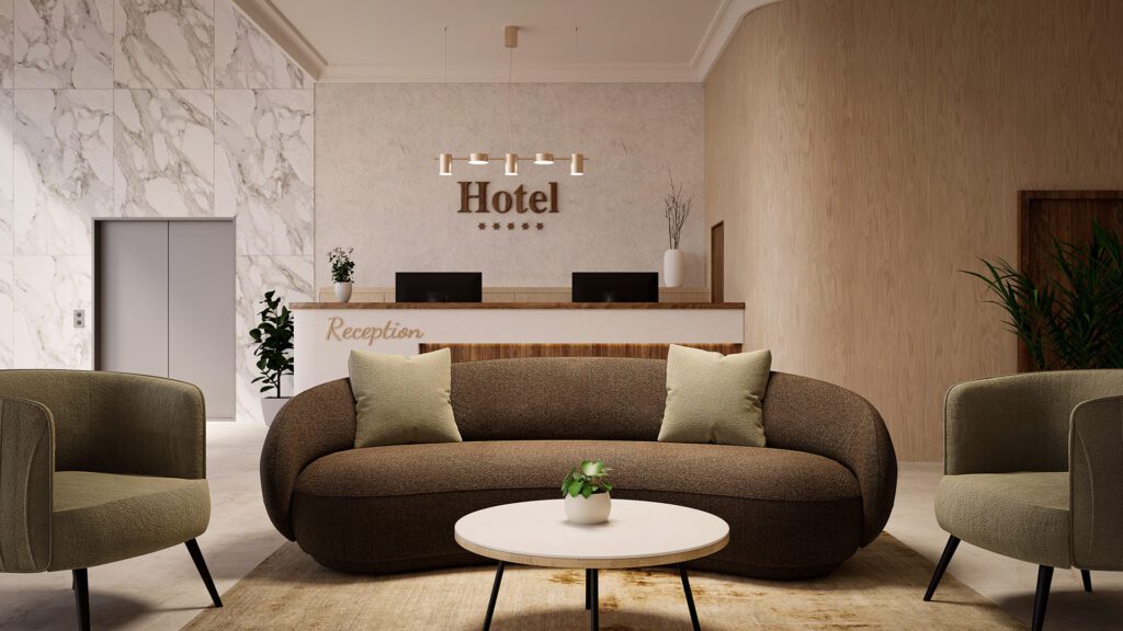 Kanapa w odcieniu brązu z kolekcji Salis