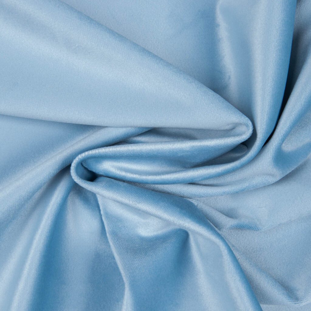 Tkanina obiciowa Royal 48 –niebieski kolor, struktura materiału