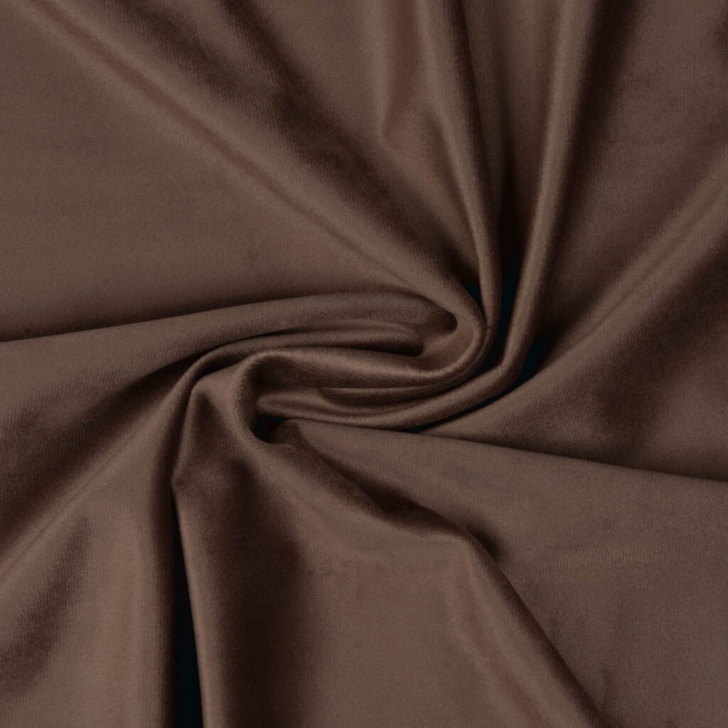 Tkanina obiciowa Royal 6 –brązowy kolor, struktura materiału